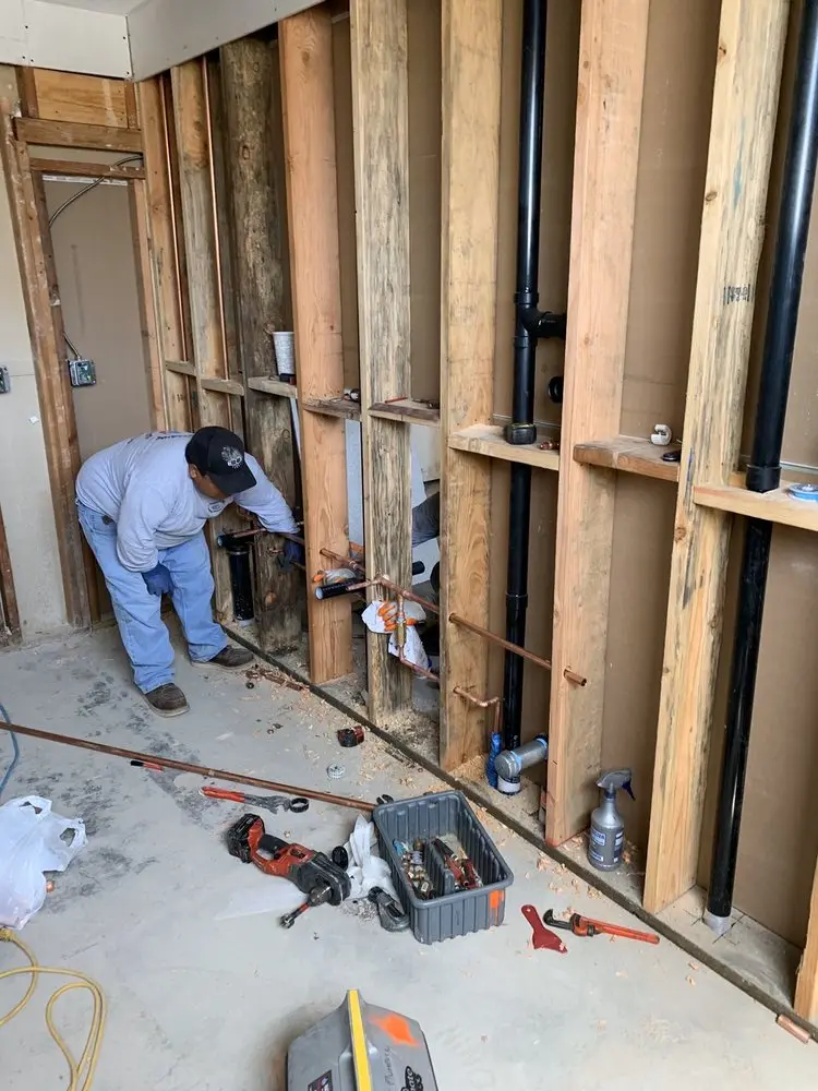 Commercial rough-in plumbing for Water Heater Replacement in Pinckney Landing